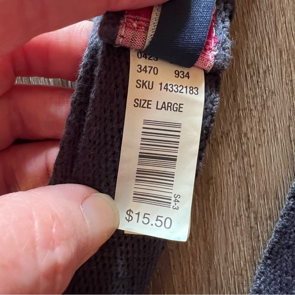 Vintage American Eagle Plaid Cotton Belt - Picture 5 of 7